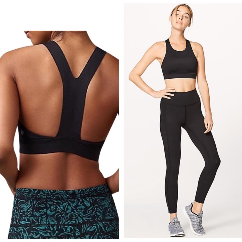 Lululemon Athletica Black Sports Bra